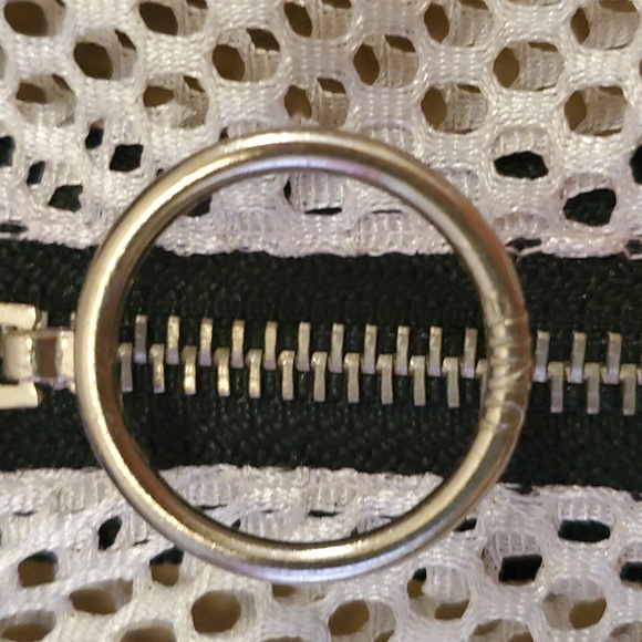 UNIF Laser Cut Polo Shirt Very Rare Size M NWOT'S - Picture 8 of 12